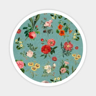 English Country Garden Chintz Magnet